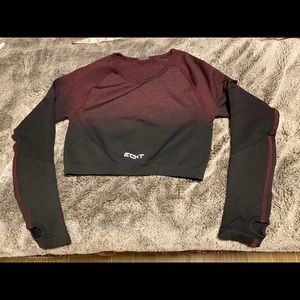 Echt Berry Ombré Top